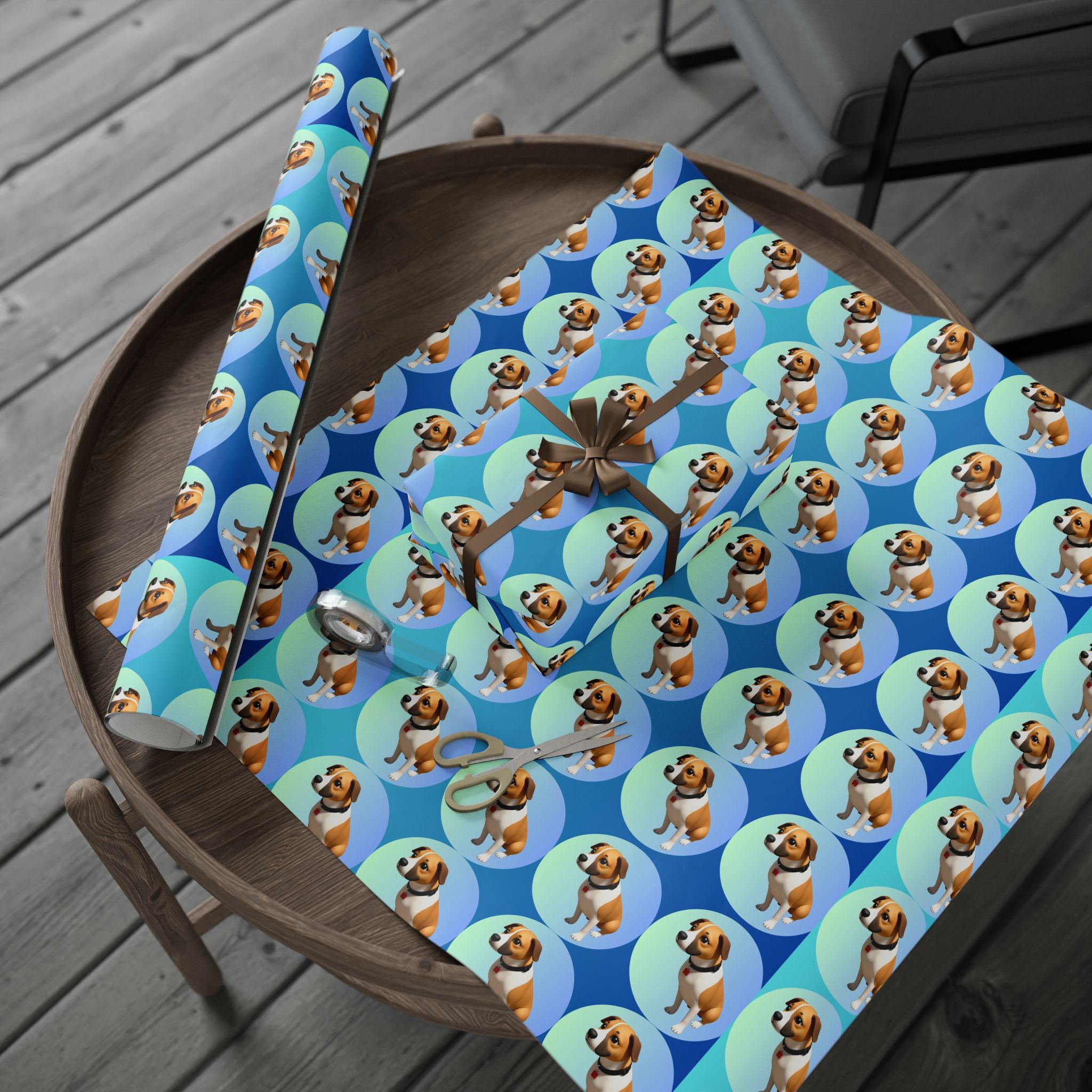 Personalized Cartoon Wrapping Paper 30"x180"