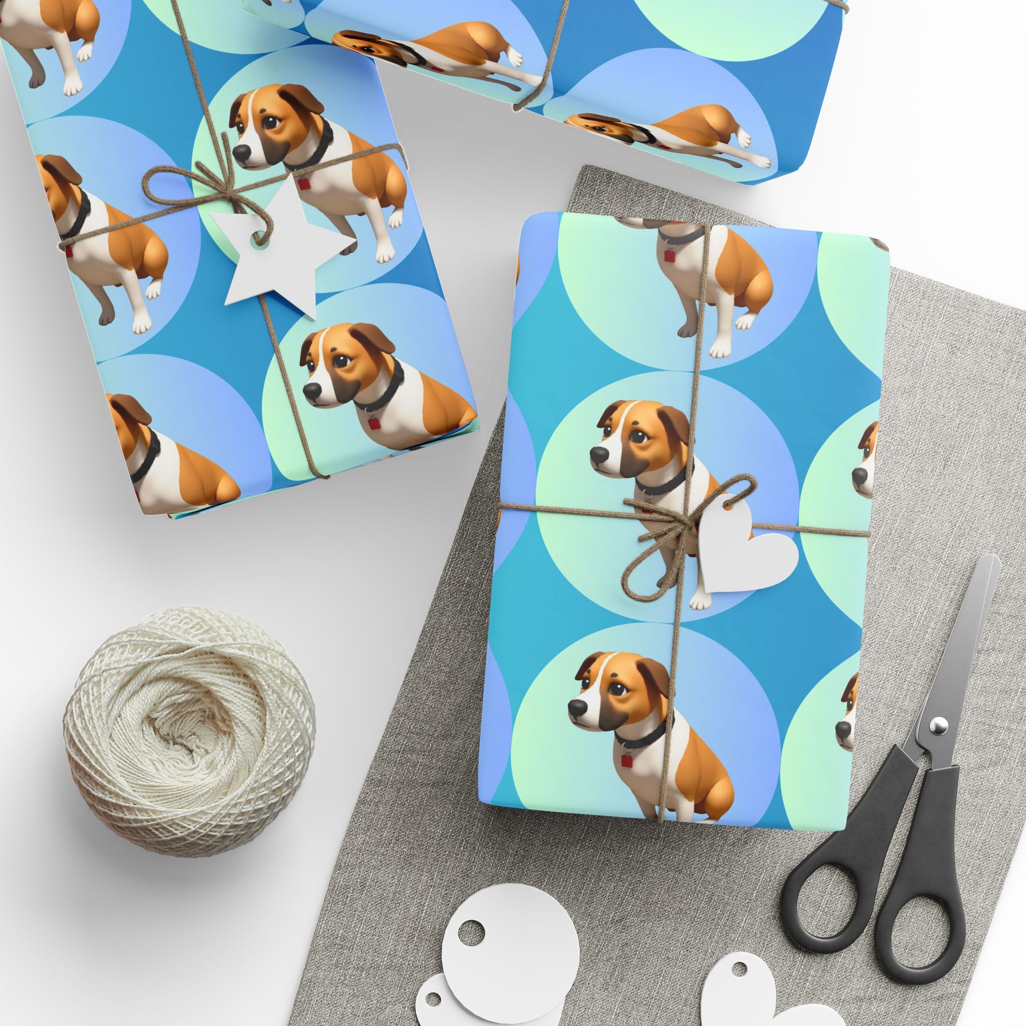 Personalized Cartoon Wrapping Paper 30"x180"