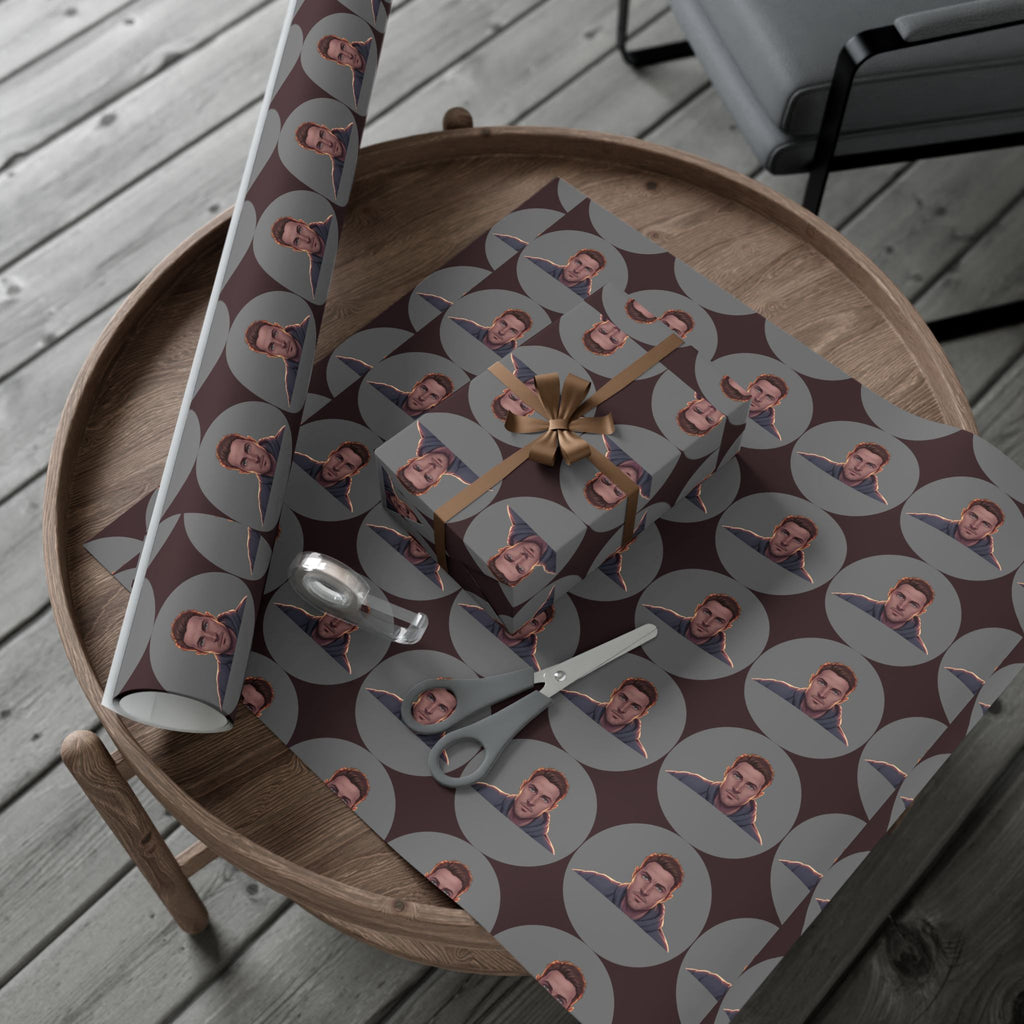 Personalized Cartoon Wrapping Paper 29"x72"